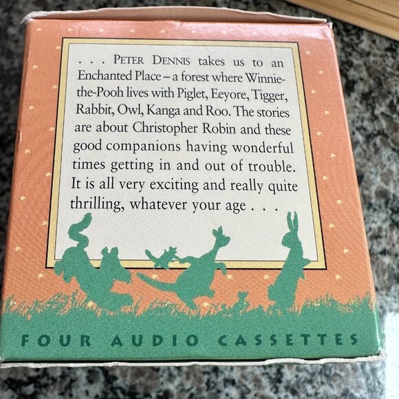 The House at Pooh Corner and Now We Are Six by A. A. Milne 1996 Audio 4 Cassette - Picture 6 of 7
